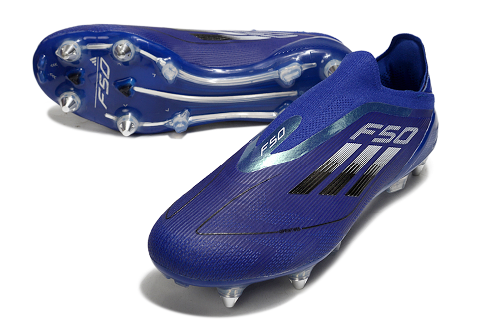 Adidas F50 Elite Laceless SG - Azul