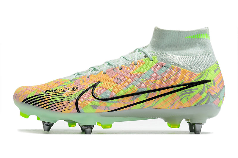 Chuteira Campo Nike Air Zoom Mercurial Superfly 9 SG Elite + Brindes Exclusivos