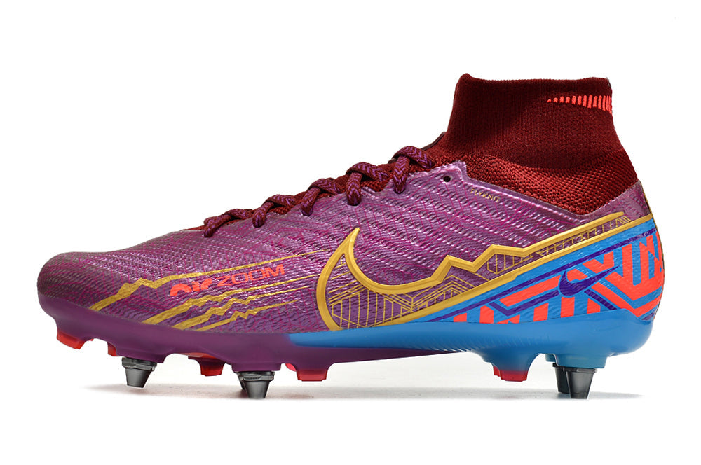 Chuteira Campo Nike Air Zoom Mercurial Superfly 9 SG Elite + Brindes Exclusivos