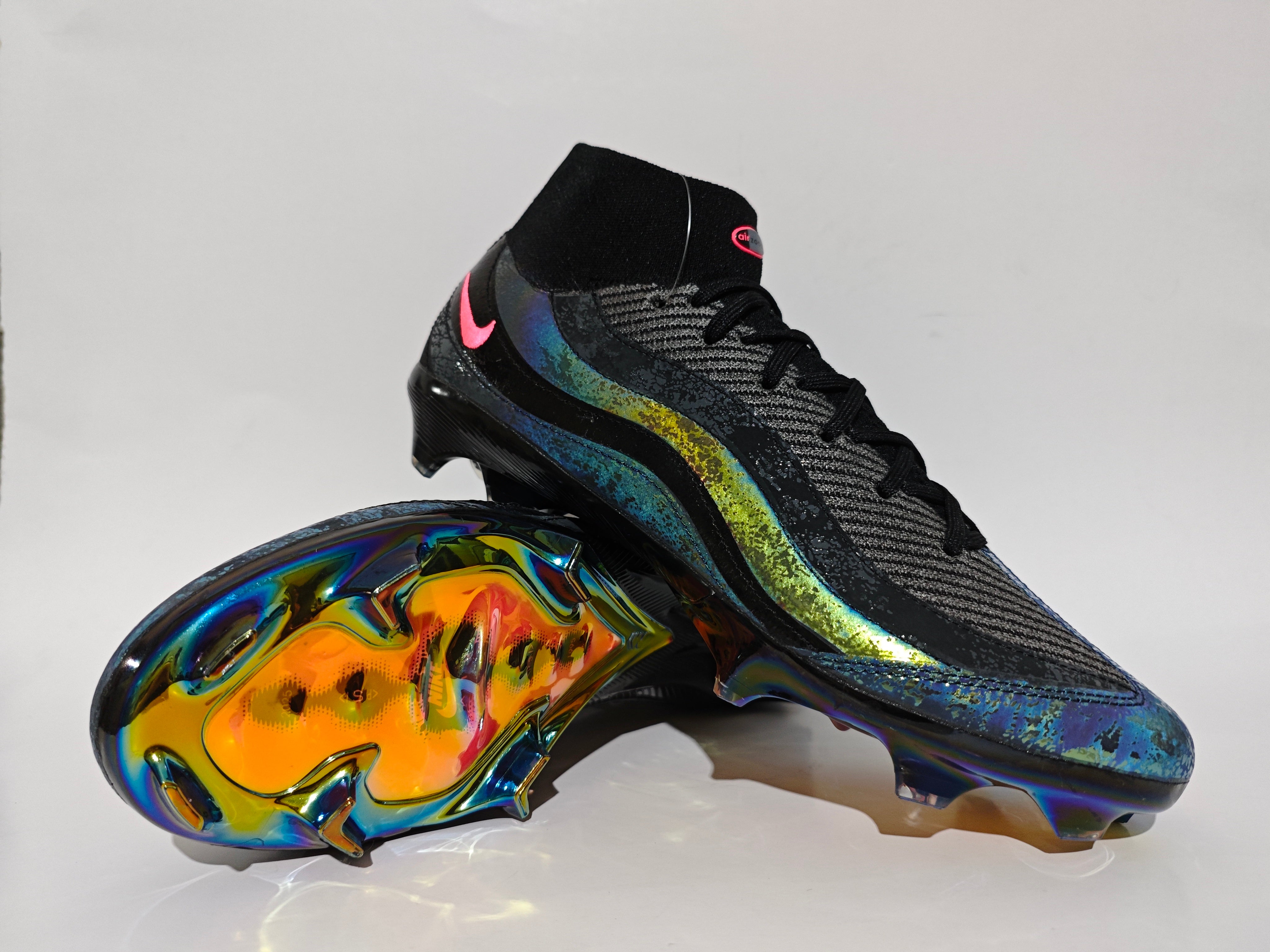 Chuteira Campo Nike Mercurial Superfly Air Max 95 Elite + Brindes