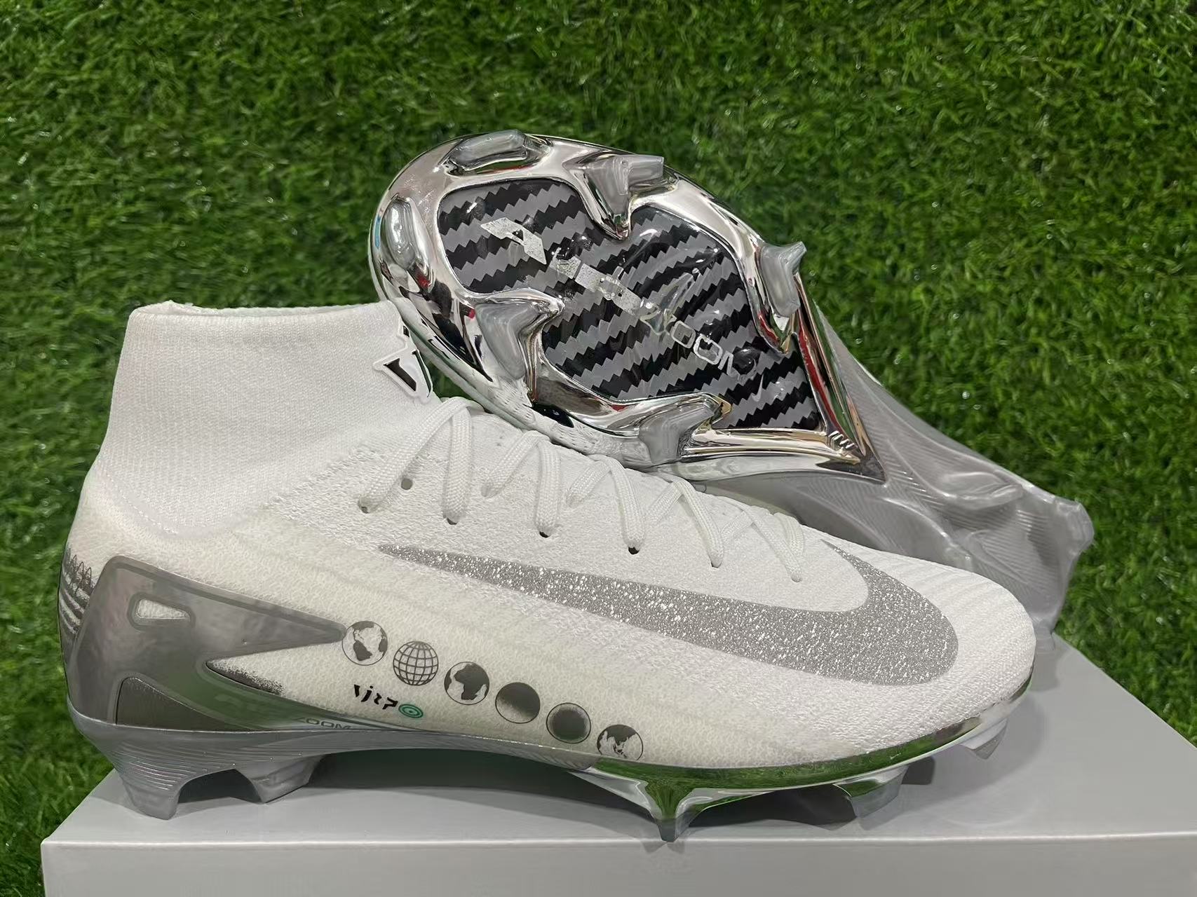 Chuteira Campo Nike Air Zoom Mercurial Superfly 10 Elite + Brindes