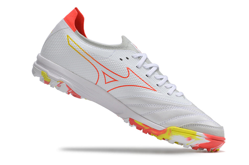 Chuteira Society Mizuno Morelia TF Elite + Brindes