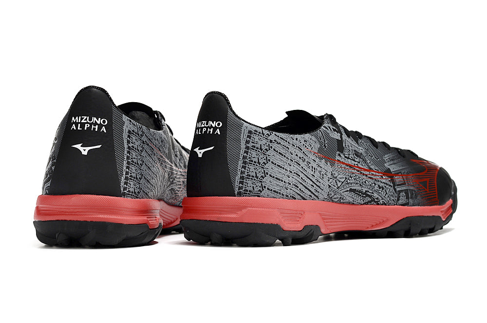 Chuteira Society Mizuno Alpha TF Elite + Brindes