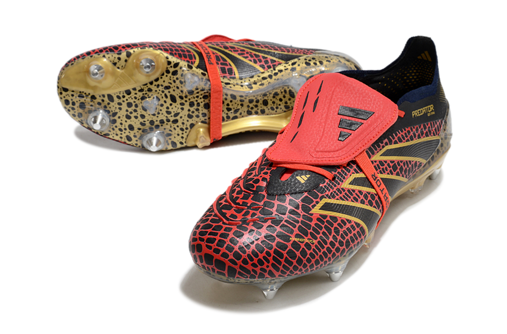 Adidas Predator Elite Tongue SG - Vermelho