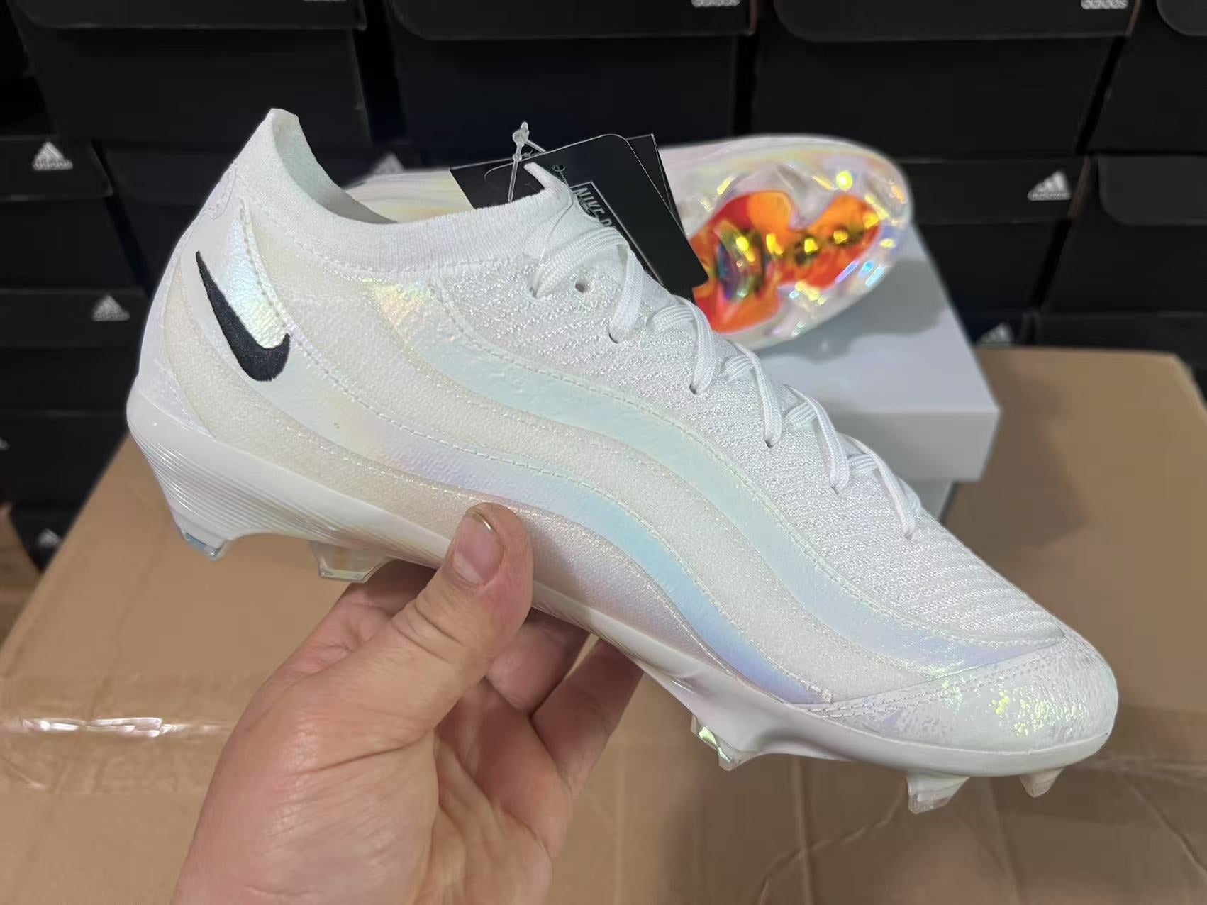 Chuteira Campo Nike Mercurial Vapor Air Max 95 Elite + Brindes