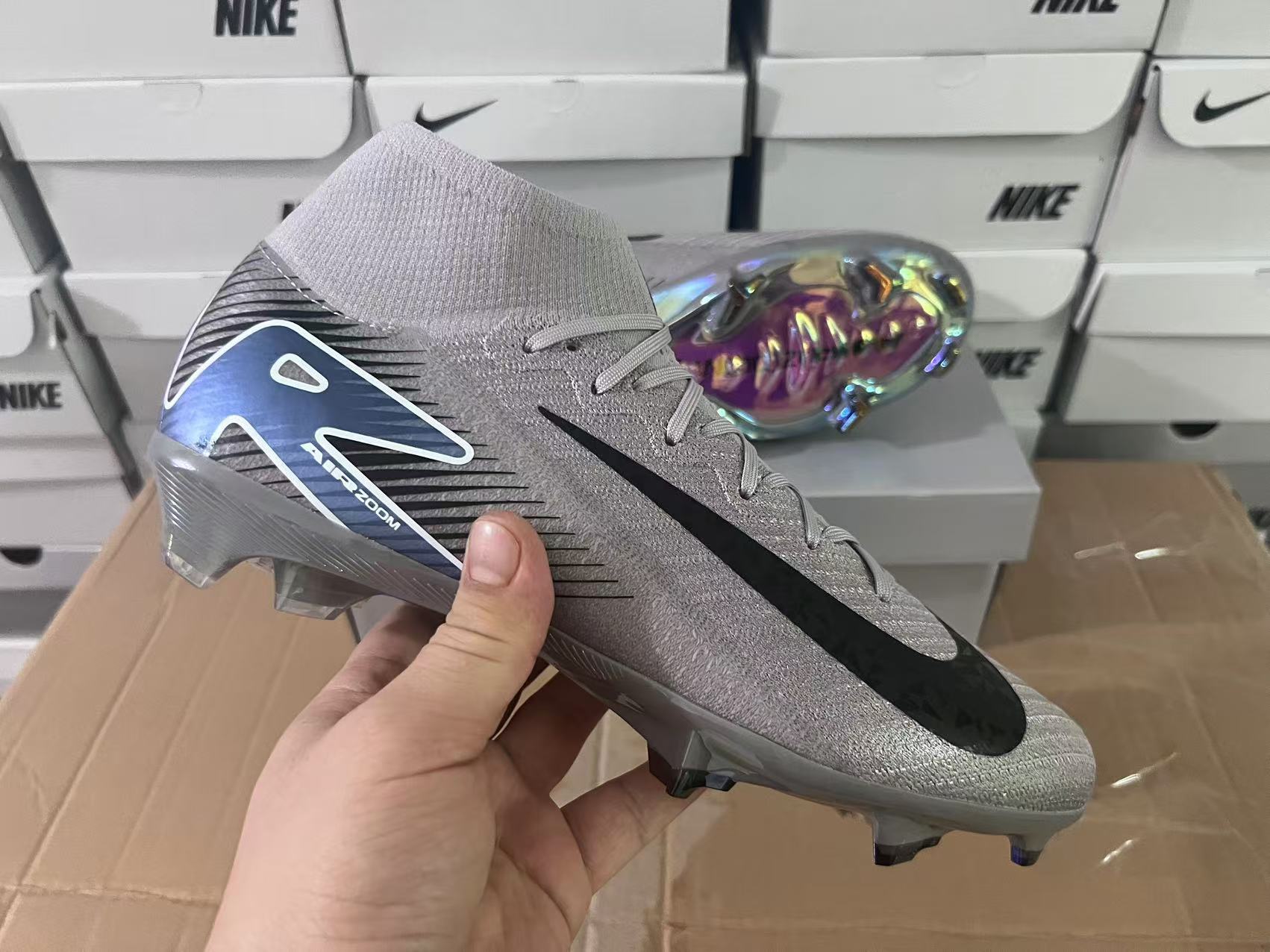 Chuteira Campo Nike Air Zoom Mercurial Superfly 10 Elite + Brindes