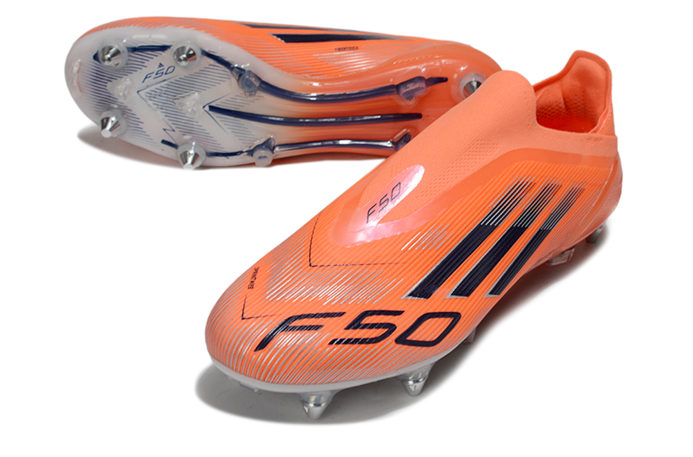 Adidas F50 Elite Laceless SG - Laranja