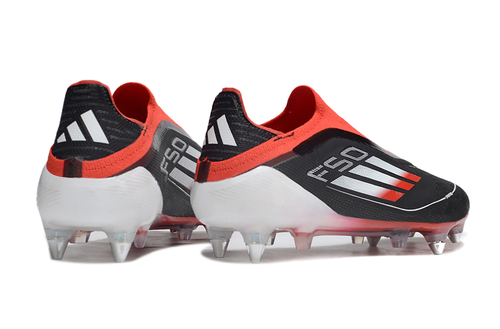 Adidas F50 Elite Laceless SG - Preto Vermelho