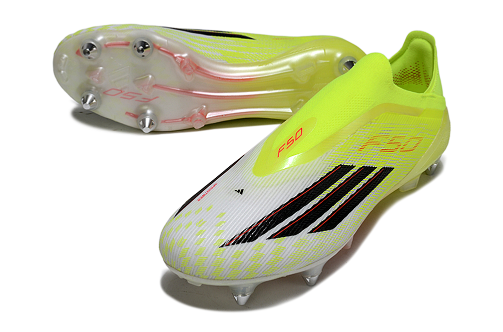 Adidas F50 Elite Laceless SG - Verde