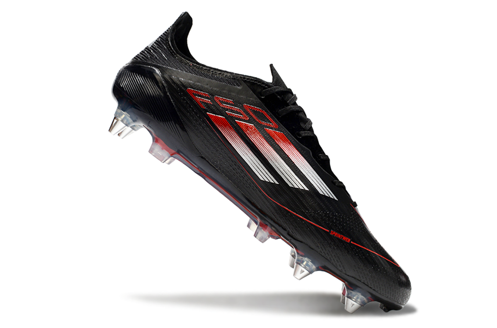 Adidas F50 Elite SG - Preto Vermelho