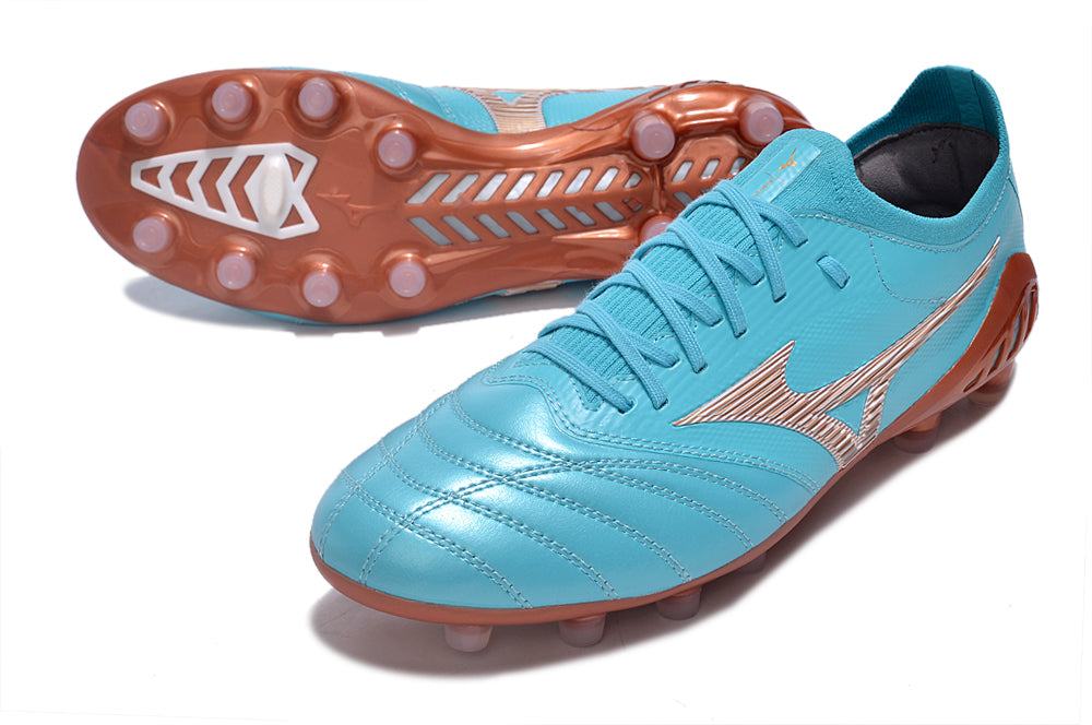 Chuteira Campo Mizuno Morelia Neo FG Elite + Brindes
