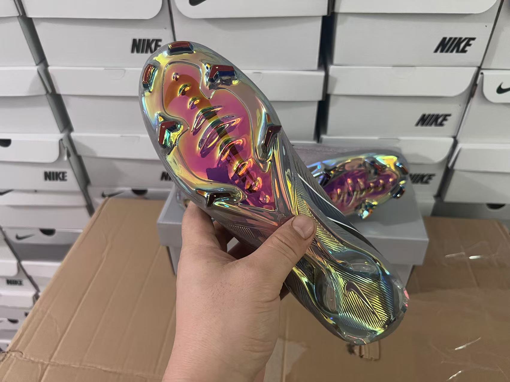 Chuteira Campo Nike Air Zoom Mercurial Vapor 16 Elite + Brindes