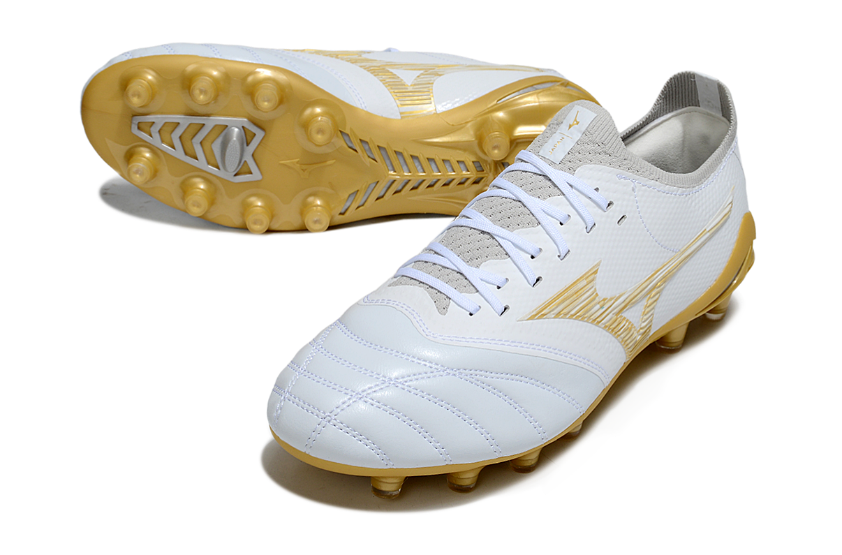 Chuteira Campo Mizuno Morelia Neo 4 Beta FG Elite + Brindes