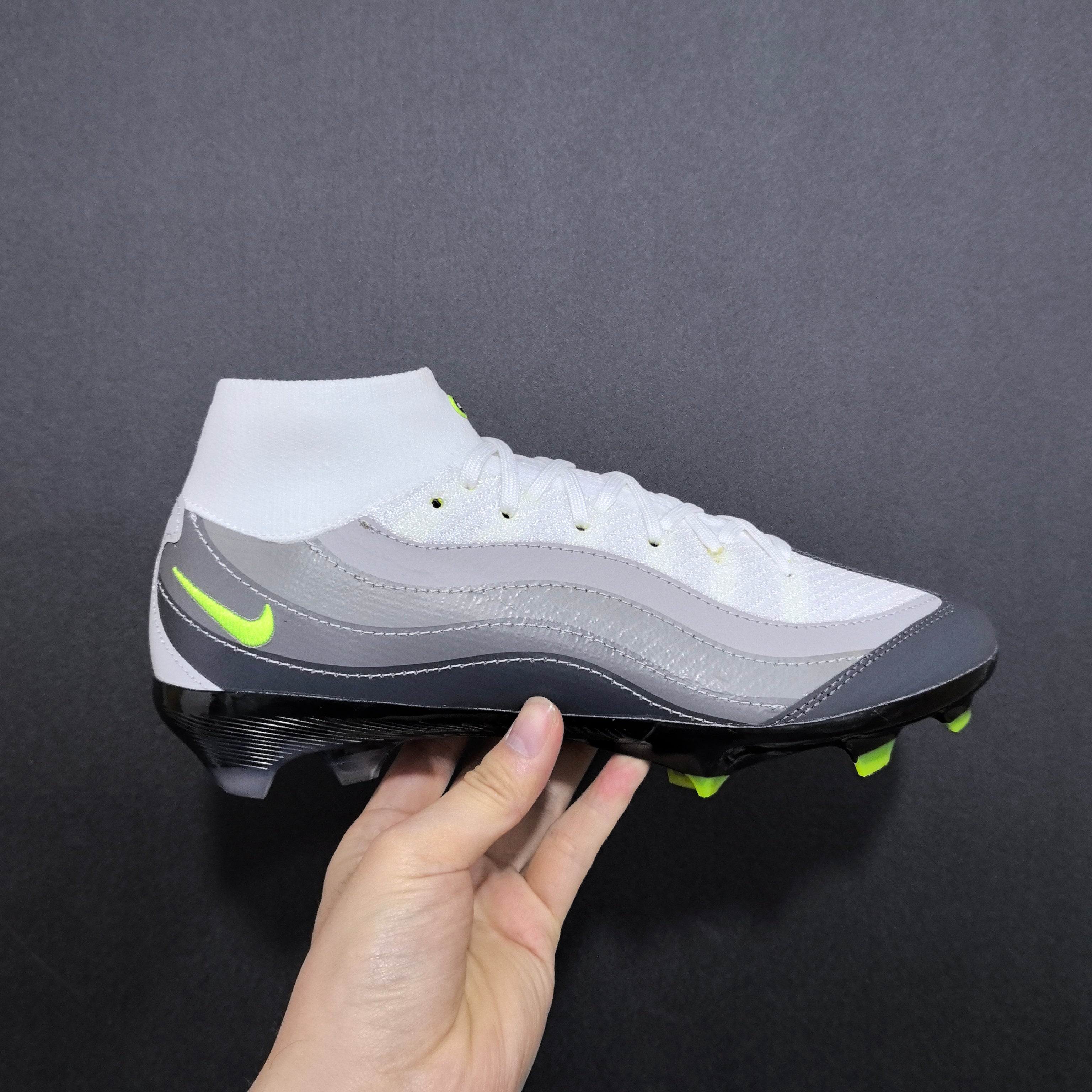 Chuteira Campo Nike Mercurial Superfly 10 Elite Air Max 95 SE + Brindes