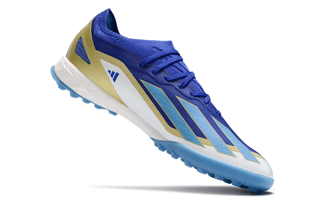 Chuteira Society Adidas X Crazyfast.1 TF Elite + Brindes