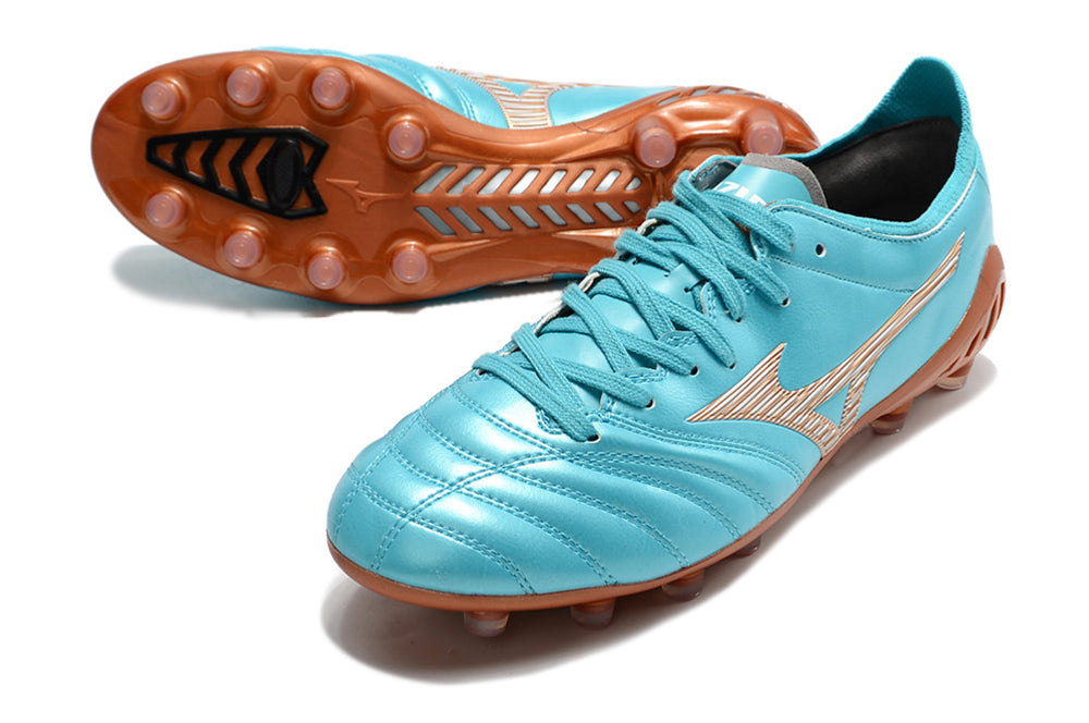 Chuteira Campo Mizuno Morelia Neo FG Elite + Brindes