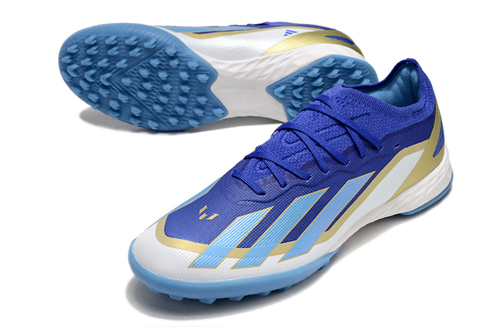 Chuteira Society Adidas X Crazyfast.1 TF Elite + Brindes