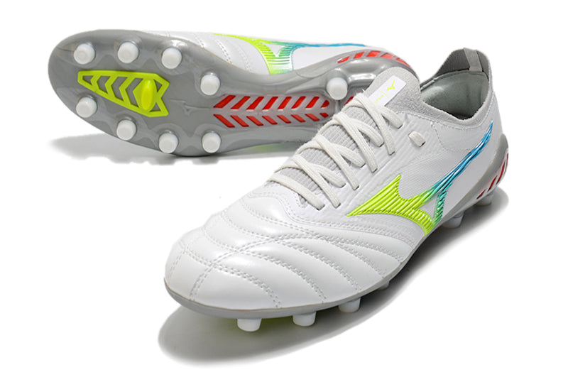 Chuteira Campo Mizuno Morelia Neo FG Elite + Brindes
