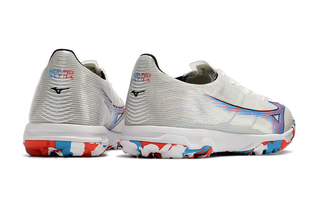 Chuteira Society Mizuno Alpha TF Elite + Brindes