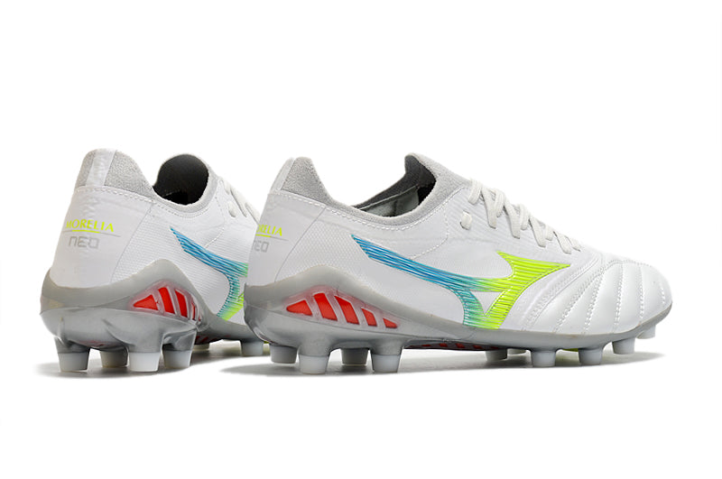 Chuteira Campo Mizuno Morelia Neo FG Elite + Brindes