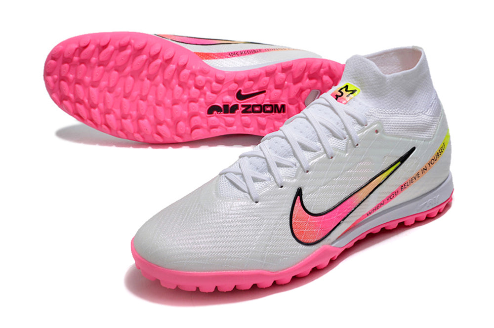 Chuteira Society Nike Air Zoom Mercurial Superfly 9 TF Elite + Brindes Exclusivos