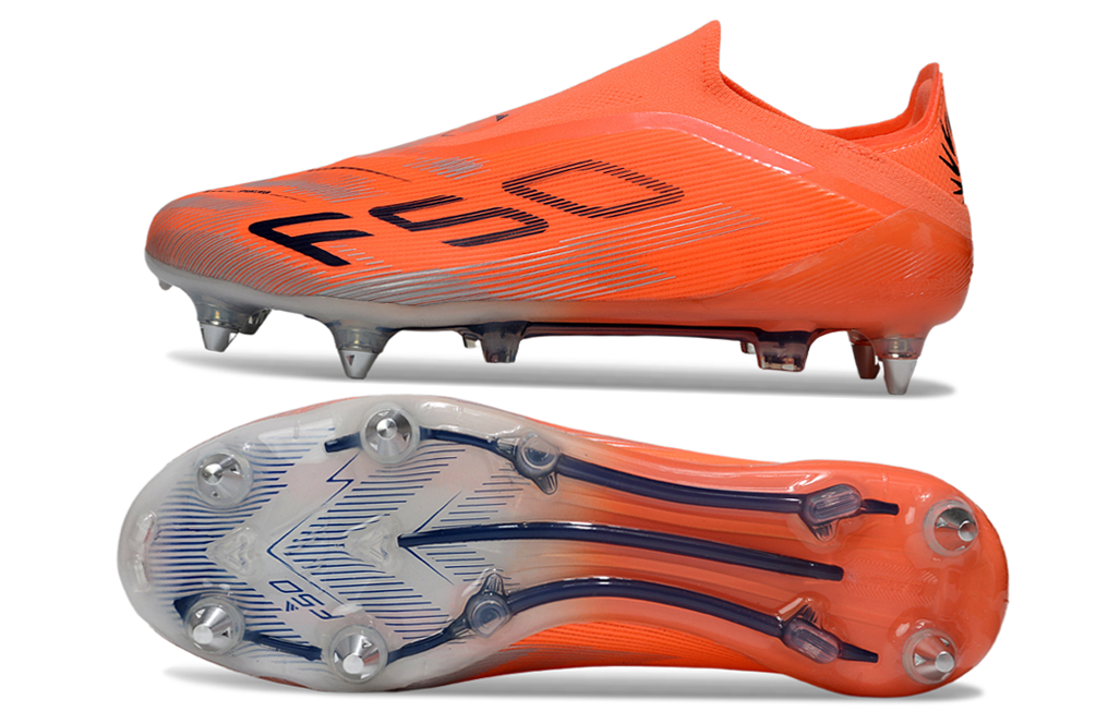 Adidas F50 Elite Laceless SG - Laranja