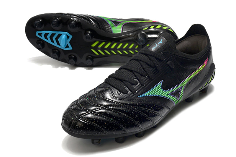 Chuteira Campo Mizuno Morelia Neo FG Elite + Brindes