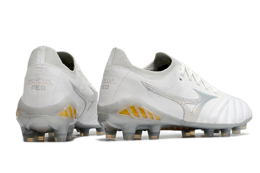 Chuteira Campo Mizuno Morelia Neo FG Elite + Brindes