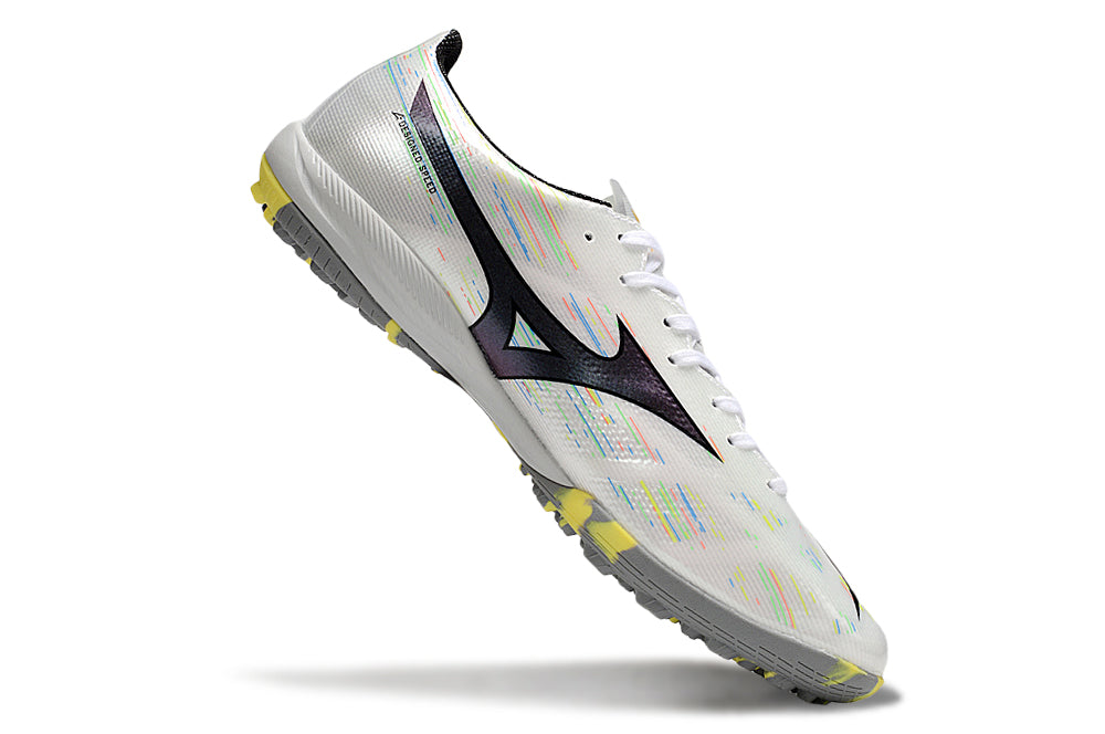 Chuteira Society Mizuno Alpha TF Elite + Brindes