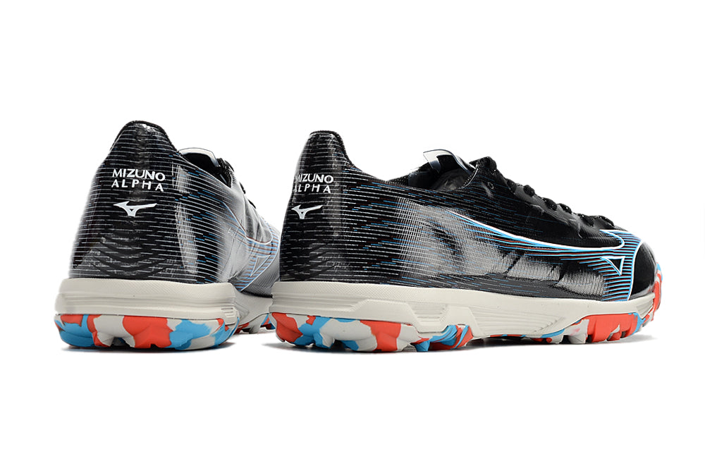 Chuteira Society Mizuno Alpha TF Elite + Brindes