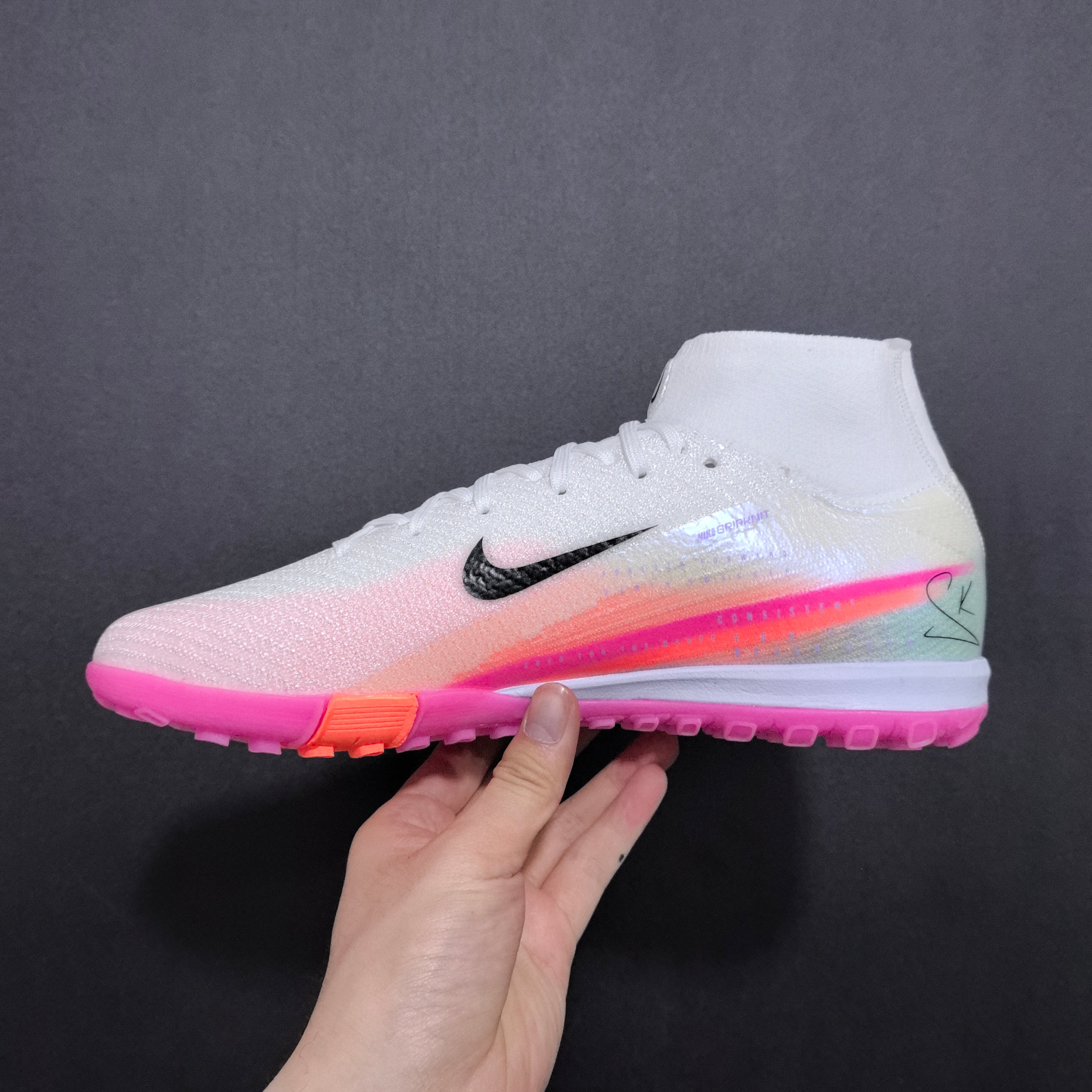 Chuteira Society Nike Air Zoom Mercurial Superfly 10 TF Elite + Brindes