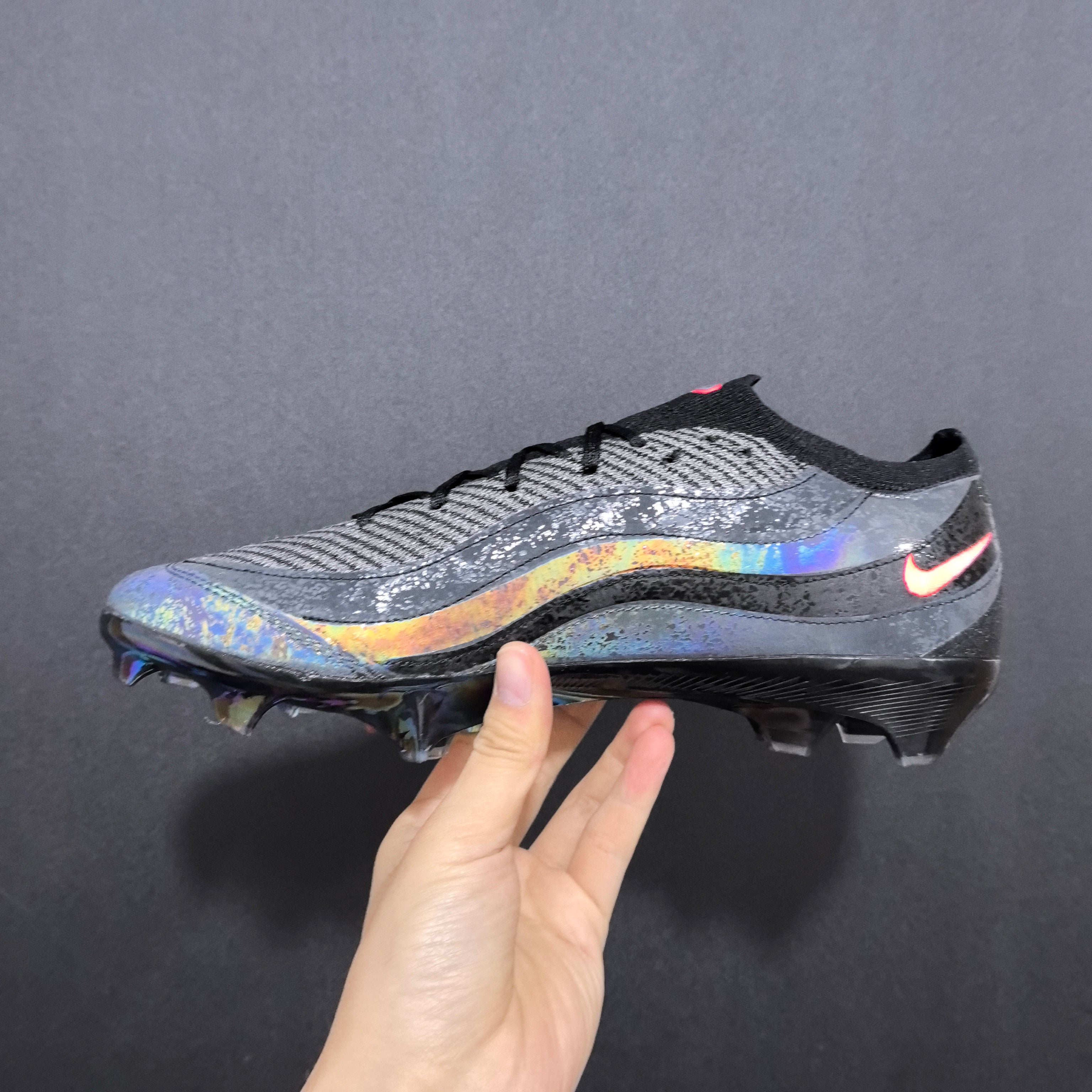 Chuteira Campo Nike Mercurial Vapor Air Max 95 Elite + Brindes