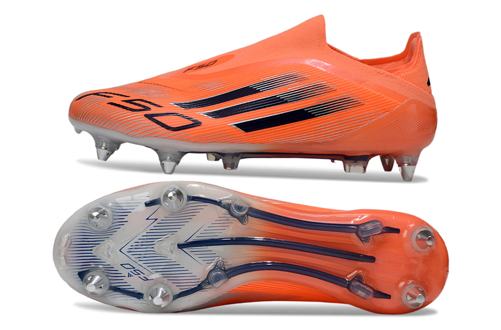 Adidas F50 Elite Laceless SG - Laranja