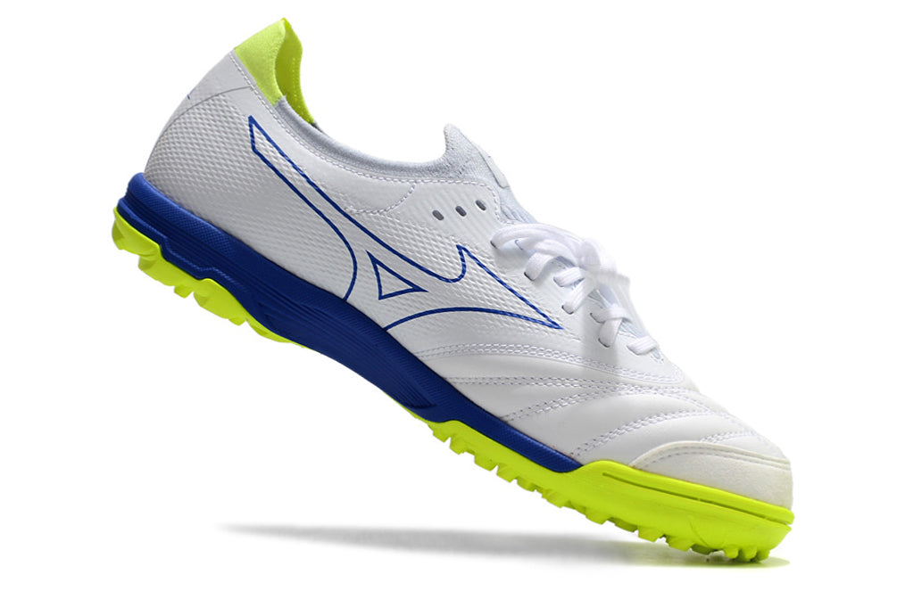 Chuteira Society Mizuno Morelia TF Elite + Brindes