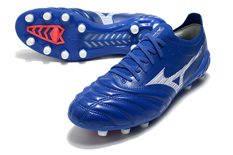 Chuteira Campo Mizuno Morelia Neo FG Elite + Brindes