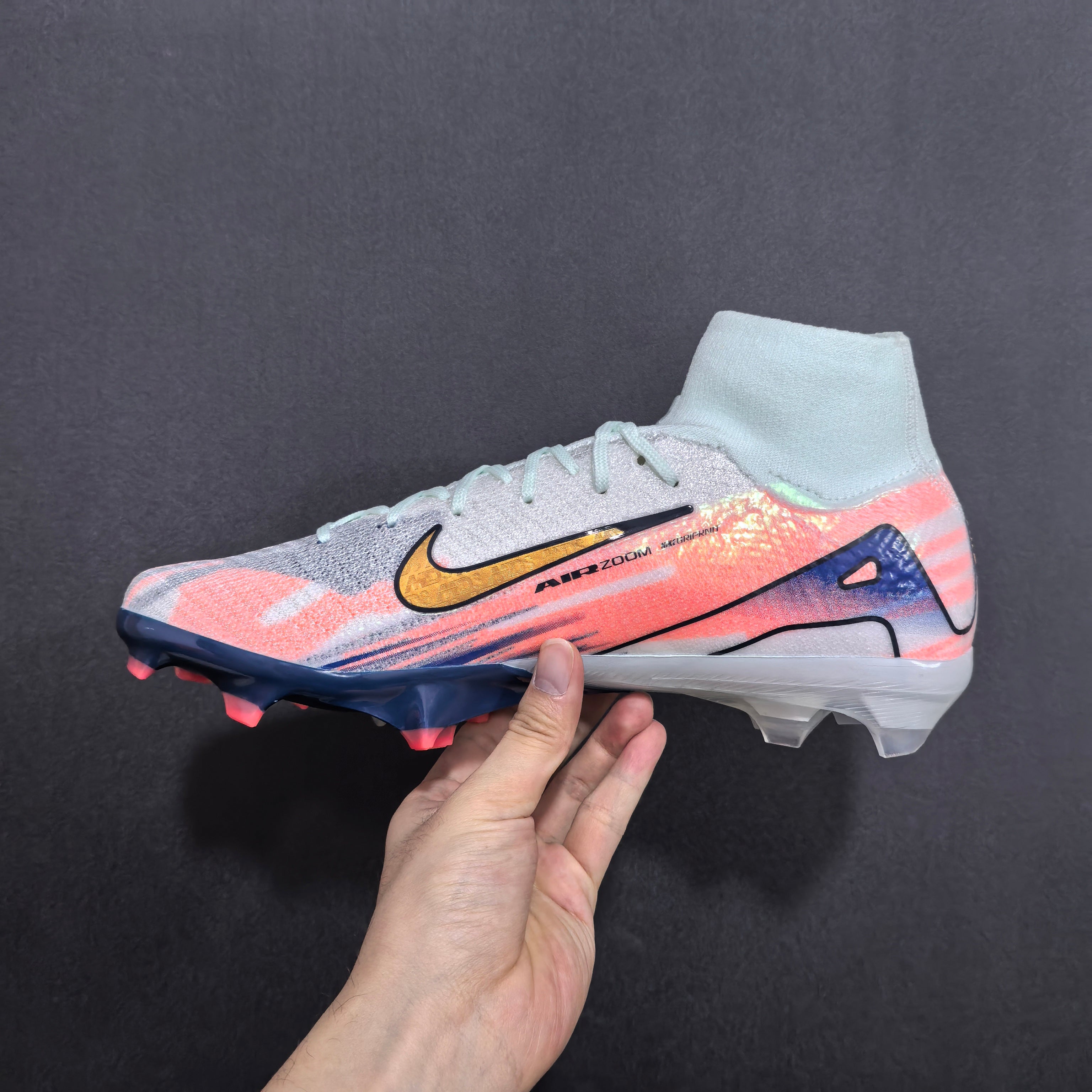 Chuteira Campo Nike Air Zoom Mercurial Superfly 10 Elite + Brindes