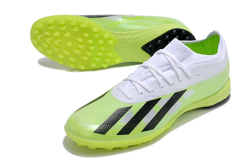 Chuteira Society Adidas X Crazyfast TF Elite + Brindes