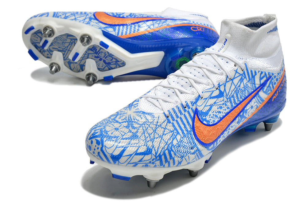 Chuteira Campo Nike Air Zoom Mercurial Superfly 9 SG Elite + Brindes Exclusivos