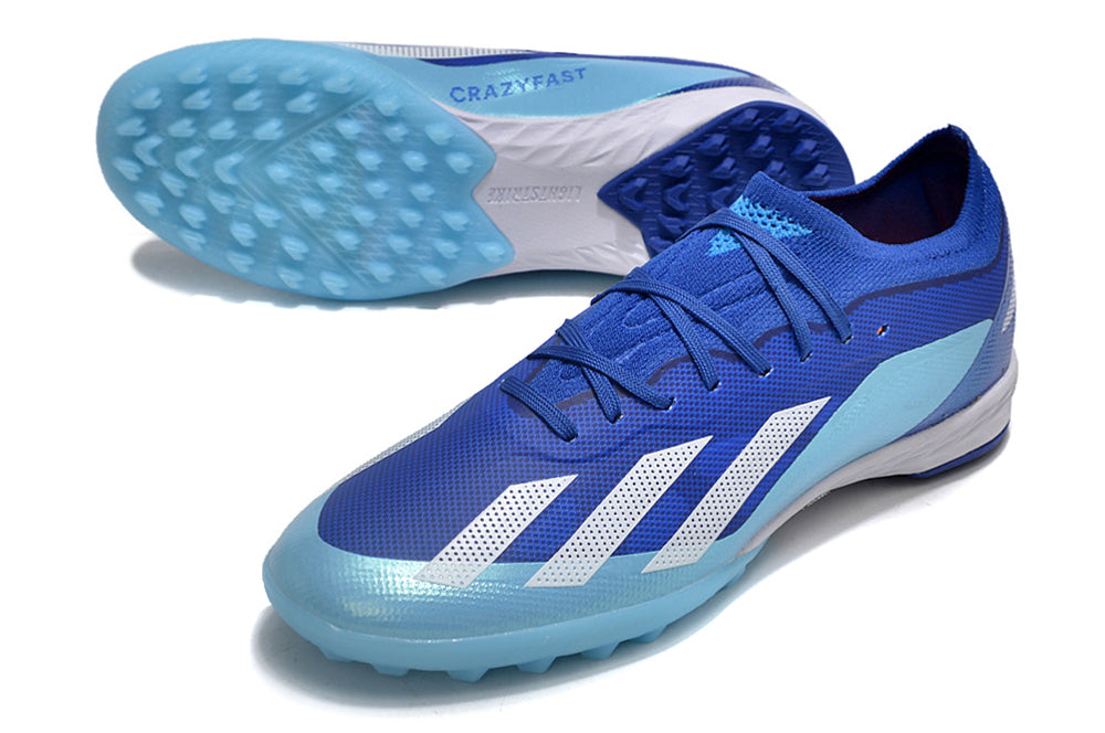 Chuteira Society Adidas X Crazyfast TF Elite + Brindes