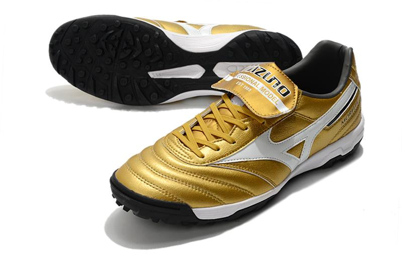 Chuteira Society Mizuno Morelia Sala Classic TF Elite + Brindes