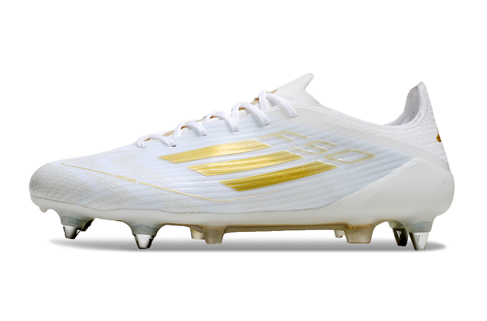 Adidas F50 Elite SG - Branco Dourado