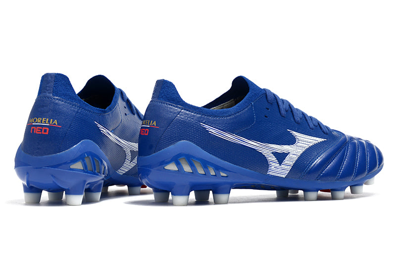 Chuteira Campo Mizuno Morelia Neo FG Elite + Brindes