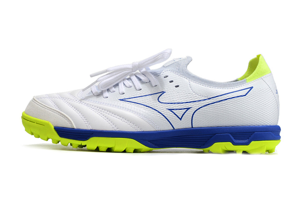 Chuteira Society Mizuno Morelia TF Elite + Brindes