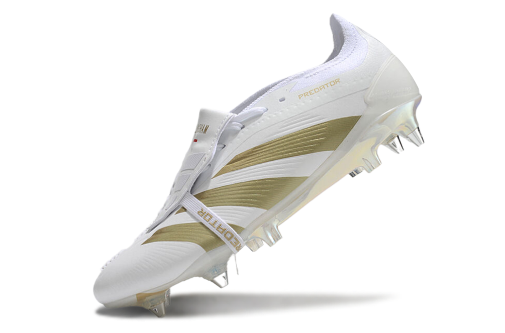 Adidas Predator Elite Tongue SG - Branco Dourado
