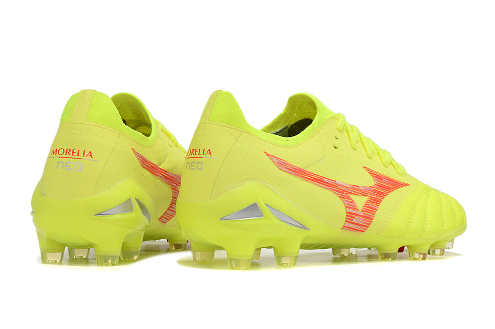 Chuteira Campo Mizuno Morelia Neo 4 Beta FG Elite + Brindes