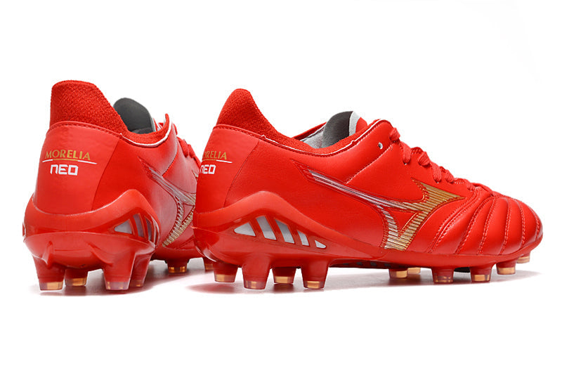Chuteira Campo Mizuno Morelia Neo FG Elite + Brindes