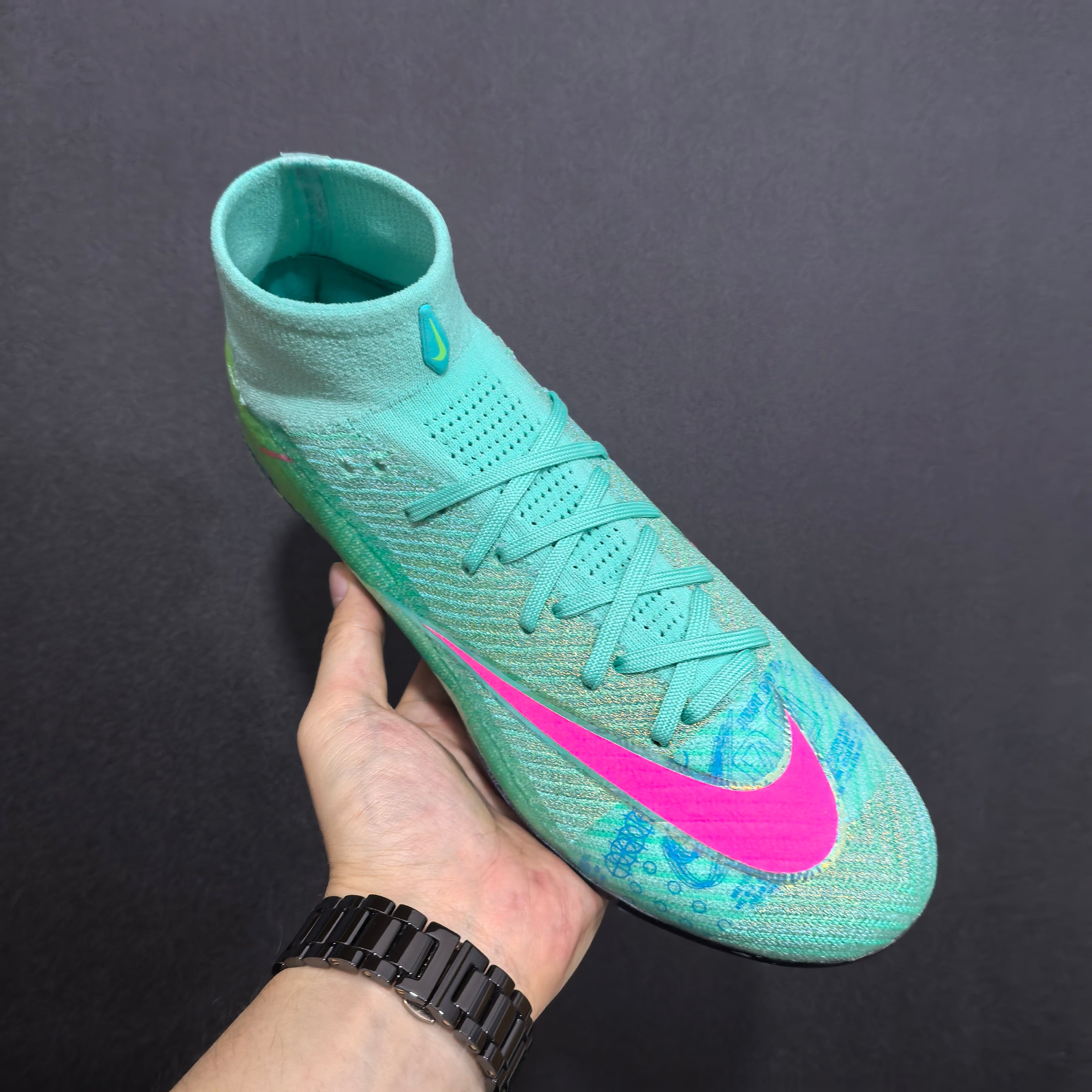 Chuteira Campo Nike Air Zoom Mercurial Superfly 10 Elite + Brindes Exclusivos
