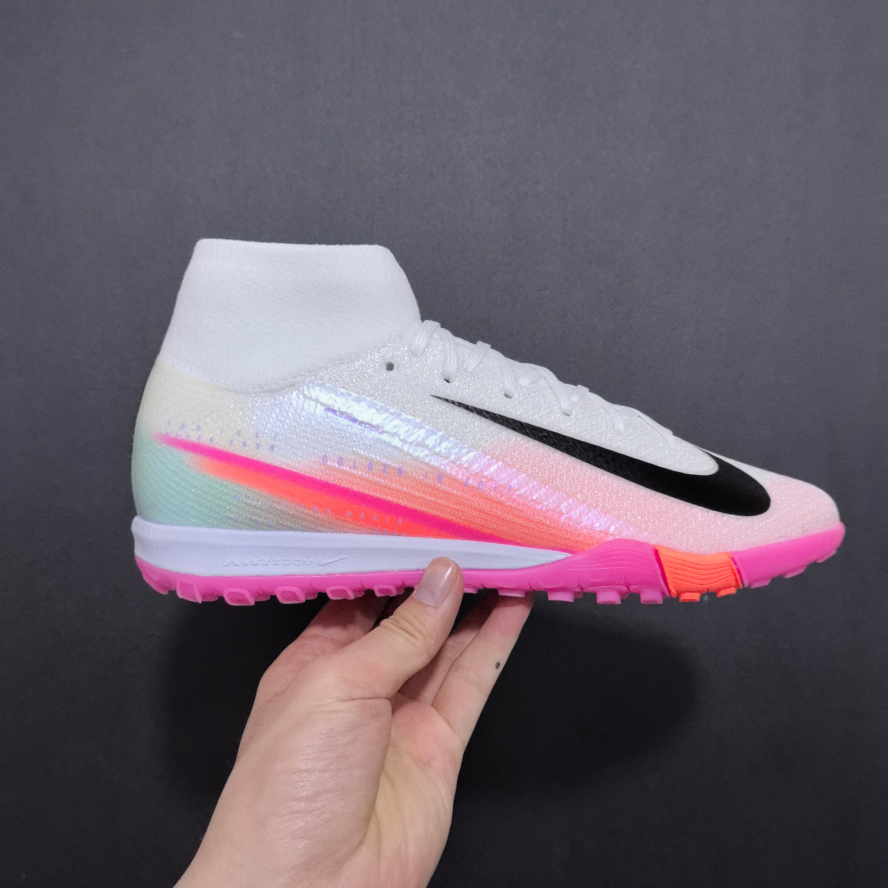 Chuteira Society Nike Air Zoom Mercurial Superfly 10 TF Elite + Brindes