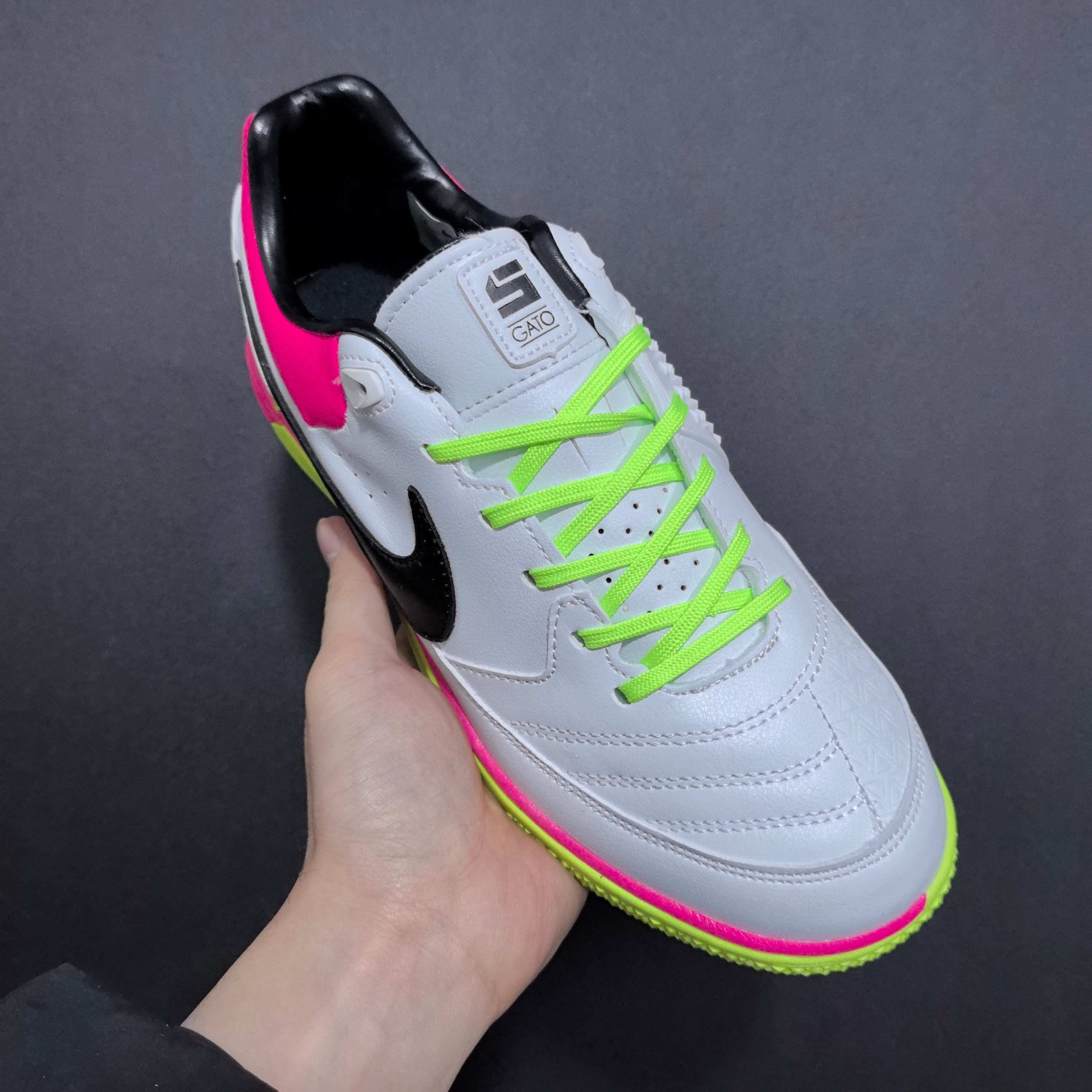 Tênis Futsal NIKE 5 Street Gato IC Elite + Brindes