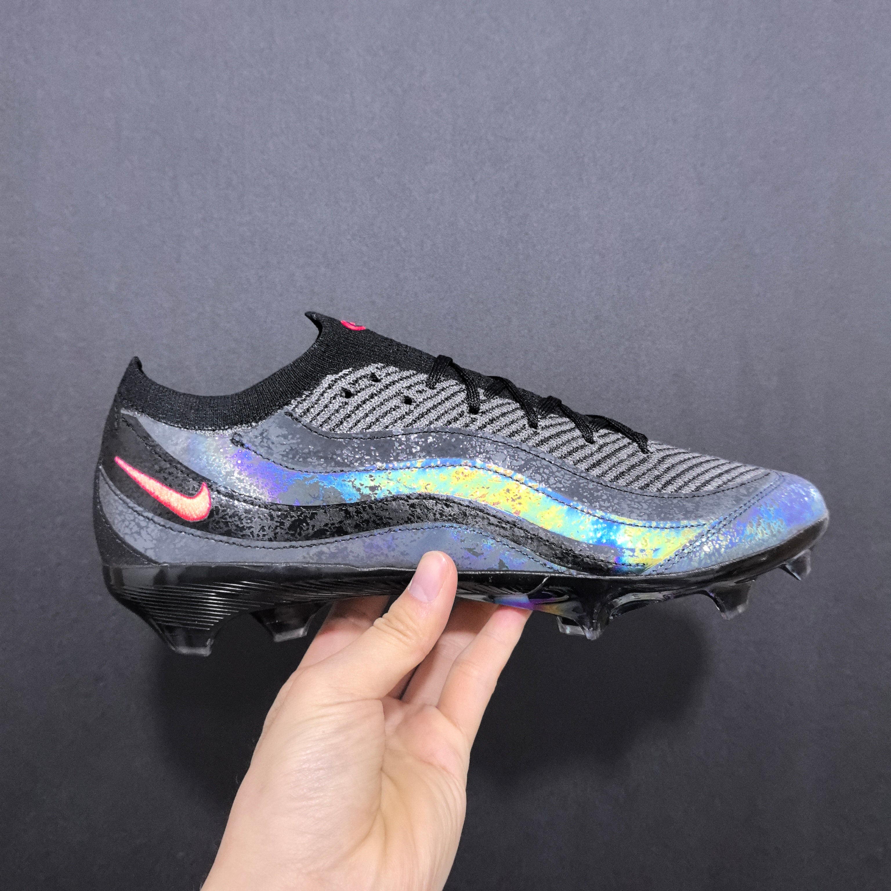 Chuteira Campo Nike Mercurial Vapor Air Max 95 Elite + Brindes